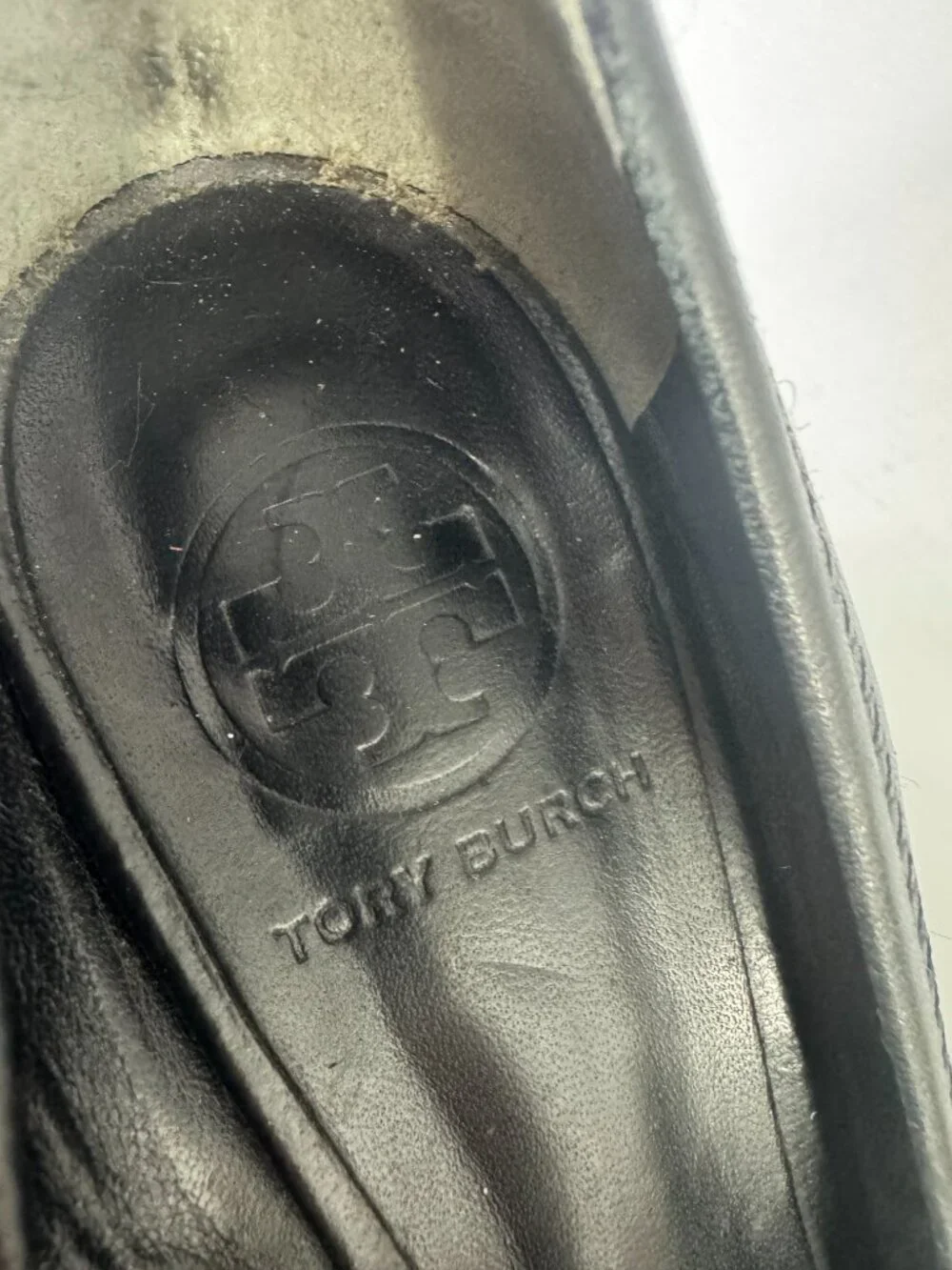 TORY BURCH Sally 2 Peep Toe Wedge Pump Size 6 1/2